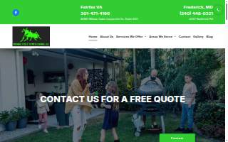 Potomac Pest & Termite Control website