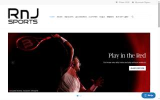 RnJ Sports website
