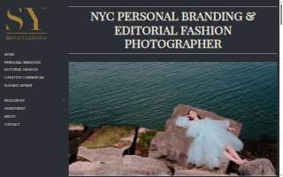 SY Photography website