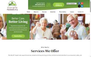Bowie Spring Assisted Living, Inc. website