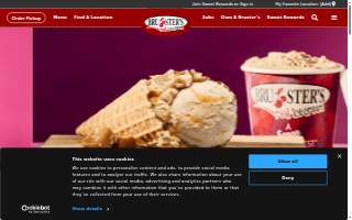 Bruster's Real Ice Cream of Haverhill website