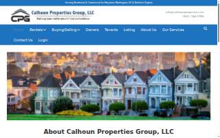 Calhoun Properties Group LLC website