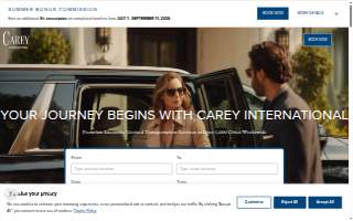 Carey Electrical Contractors website