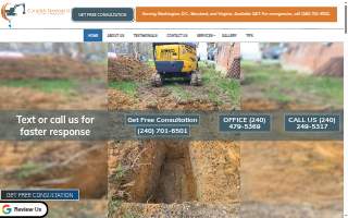 Corados Services LLC - Plumbing Company, Water and Sewer Services website