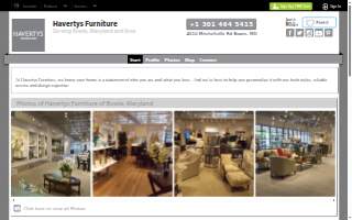Havertys Furniture website