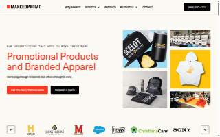 Marked Promo website