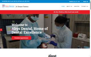 Abys Dental of Calverton website