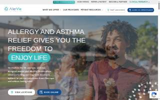AllerVie Health - Silver Spring website