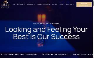 Amani Event Center website