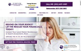 Furever Bookkeeping, Business Accounting & CFO Services website