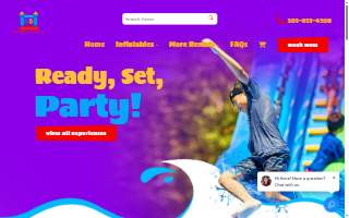 Maryland Bounce Castles website