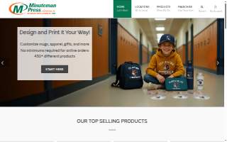 Minuteman Press website