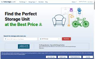 Self Storage website