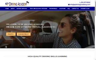 SP DRIVING ACADEMY of Severn website