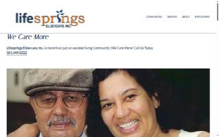 Lifesprings Eldercare Inc. #2 website