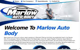 Marlow Auto Body & Service Center of Camp Springs website