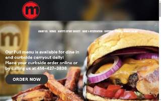 Matty Ice and Cream website