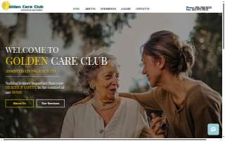 The Golden Care Club -Assisted Living Facility of Camp Springs website