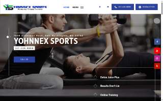 Yohnnex Sports Personal Fitness Training of Camp Springs website