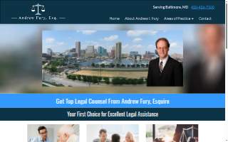 Andrew I. Fury, Attorney At Law website
