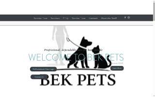 BEK Pets of Carney website
