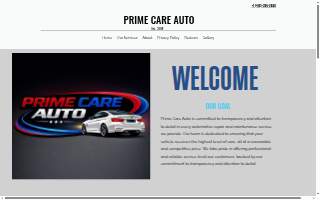 Prime Care Auto, LLC of Carney website