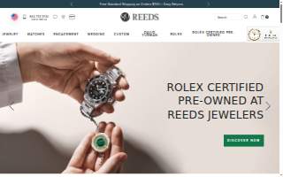 REEDS Jewelers website