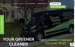 Crystal Cleaning website