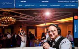DJ Paul Entertainment website