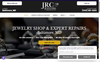JRC Jewelry of Catonsville website