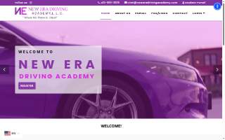 New Era Driving Academy of Catonsville website