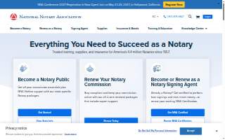 Notary Public & Other Services LLC of Catonsville website