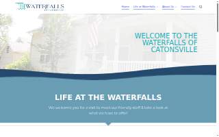 Waterfalls of Catonsville, Memory Care Home website