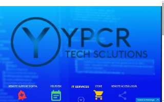 YPCR Tech Solutions website