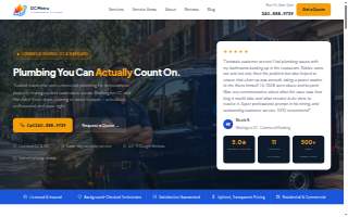 DC Metro Plumbing & Heating of Chillum website