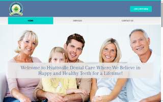 Hyattsville Dental Care website