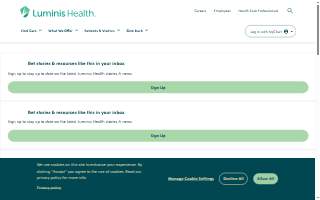 Luminis Health Doctors Community Medical Center Behavioral Health Pavilion website