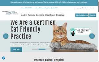 Wheaton Animal Hospital of Chillum website