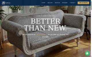 ABJ Upholstery Unlimited website
