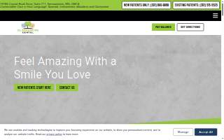 Clarksburg Dental Center website