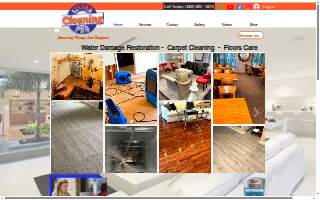 Custom Cleaning Pro - Carpet Care - Water Damage Restoration - Floor Care website