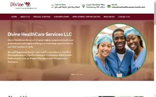 Divine Healthcare Services LLC website