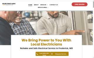 Electricians Frederick MD website
