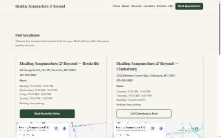 Healing Acupuncture & Beyond website