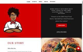 Mimi King's Kitchen website