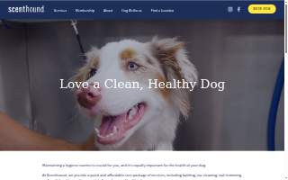 Scenthound Mt Pleasant website