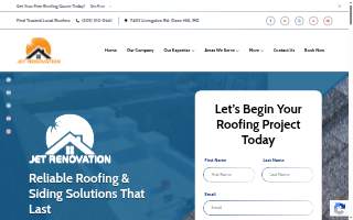 Jet Renovation website