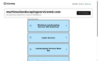 Martinez Landscaping Services --- Landscaping service in Clinton MD website