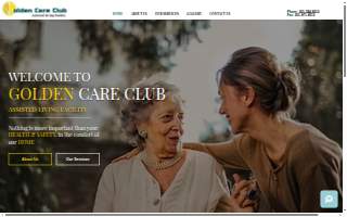 The Golden Care Club -Assisted Living Facility of Clinton website