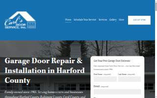 Carl's Door Service, Inc. website